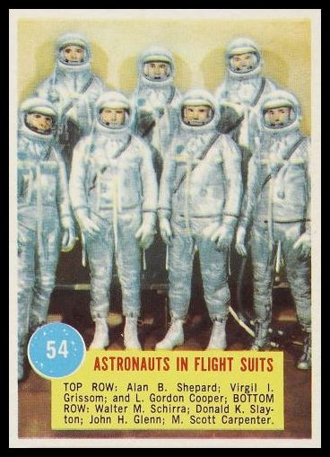 54 Astronauts In Flight Suits